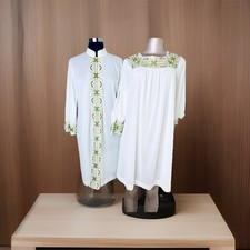 Gossard Artemis Mcm Vintage Nightgown Robe Pajama Set House Coat Peignoir Small