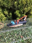 Corgi 107 1960s Batman 1st Issue Glastron  Batboat on Trailer with Figures