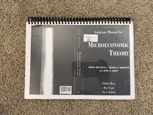 Mas Colell Microeconomic Theory | eBay
