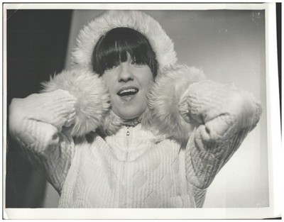 C2027/ Cathy McGowan TV Moderatorin Foto 25,5 x 20,5 cm 1965