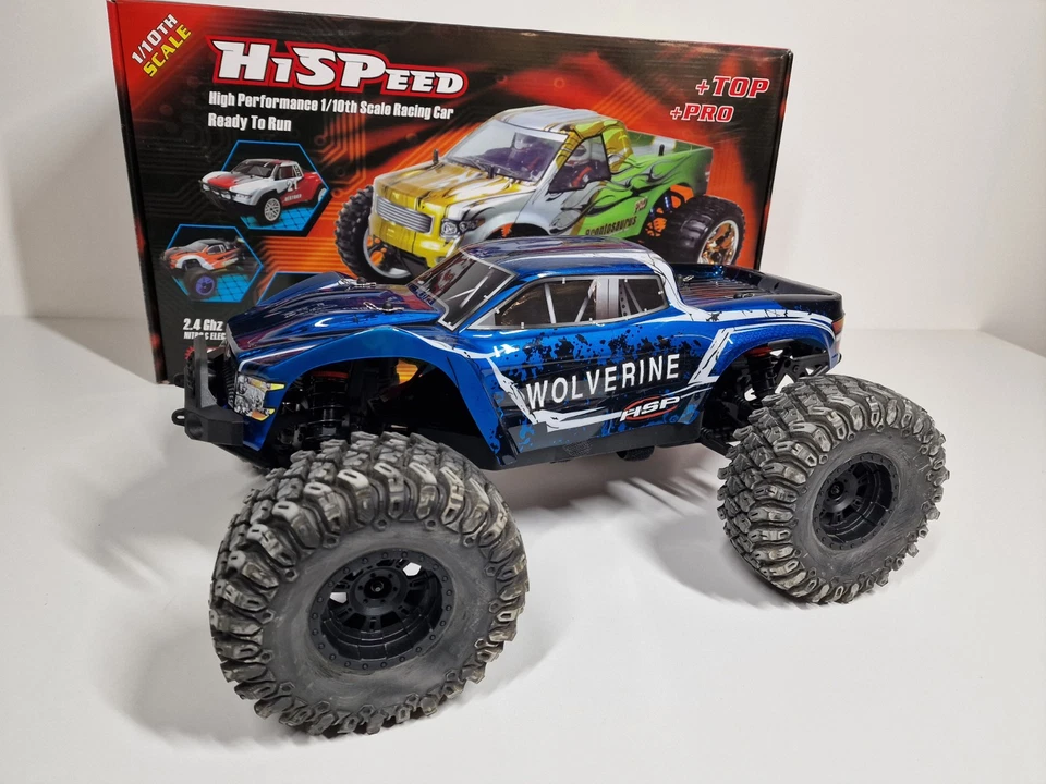 HSP Wolverine Pro Rc Monstertruck 1:10 4WD Brushless 60KM/H RcAuto Offroad 94701 - Bild 4 von 4