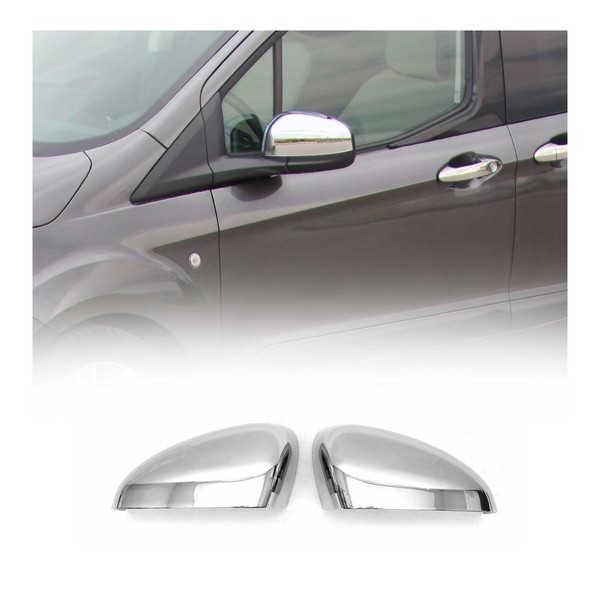 Spiegelabdeckung FüR Ford Transit/Tourneo Courier I PRE-FL 2014-2018 Chrom ABS-image