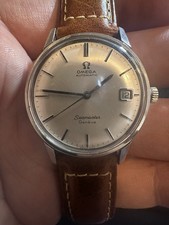 Omega Vintage Stainless Steel Seamaster Geneve 166.037 Automatic Watch