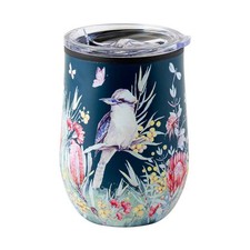 Australian Flora Kookaburra 360ml Vacuum Insulated Tumbler Double Walled Mug