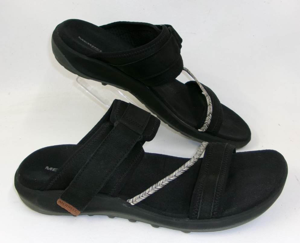 Merrell Terran 4 Post Slide sandali neri donna taglia US 11
