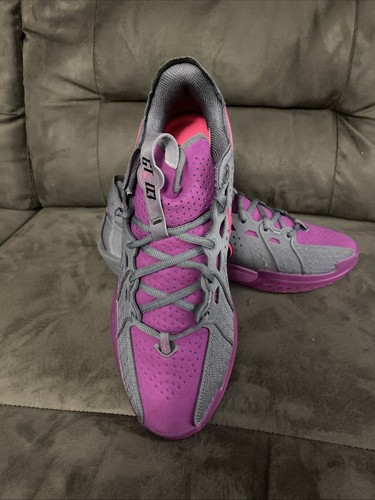 New Nike Air Zoom GT Cut 3 Smoke Grey Hot Fuchsia Shoes DV2913-006 Men's Size 10 - Picture 10 of 12