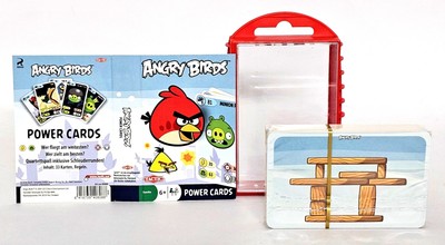 Angry Birds Power Cards Tactic Quartett 40808 Wie Neu