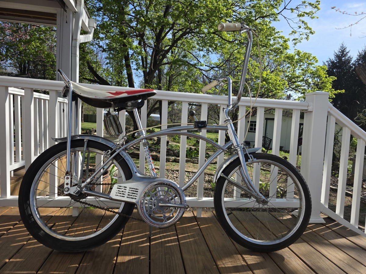 1966 Sears SPYDER 3 SPEED CHROME Muscle Bike RARE Muscle FLAME