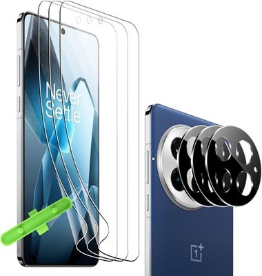 [3+3 Pack] Screen Protector & Camera Lens Protector for OnePlus 13, Anti-Scratch