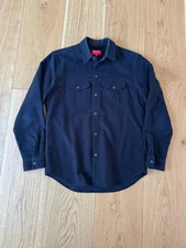 Supreme Black Moleskin Western Shirt