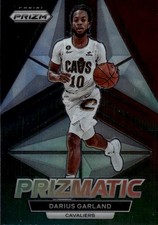 2022-23 Panini Prizm Darius Garland #29 Prizmatic Prizms Silver Cleveland 33H