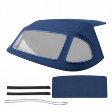 Cabrioverdeck Softtop Verdeckbezug Blau für Mercedes SL R107 380 SL 560 SL Cabrioverdeck Softtop Verdeckbezug Blau für Mercedes SL R107 380 SL 560 SL