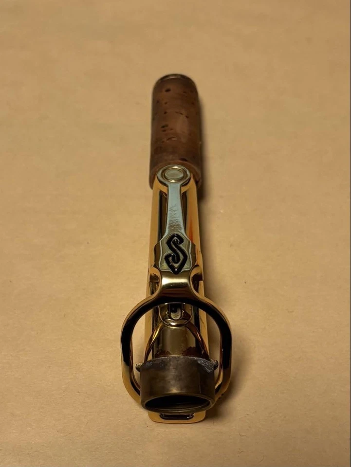 Soprano Saxophone Neck Gold Lacquer - Image 2 of 4