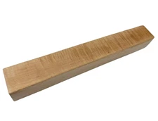 Curly Hard Maple Wood Turning Blank 1-1/2" x 1-1/2" x 11-3/8” dried  Maple (m59)