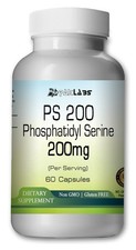 Phosphatidyl Serine 200mg Caps   Free  Fast Shipping