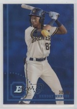 2022 Bowman Heritage Chrome Prospects Blue Refractor 30/99 Hendry Mendez 0e4z