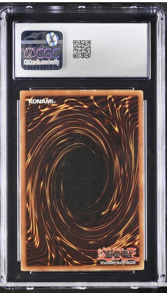 Yu-Gi-Oh Jinzo Reverse Foil Error PSV-000 Secret Rare Unlimited CGC 6.5 - Image 2 of 3