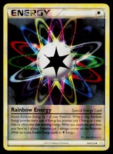 Rainbow Energy Reverse Holo #104/123 Uncommon Pokemon HeartGold SoulSilver NM