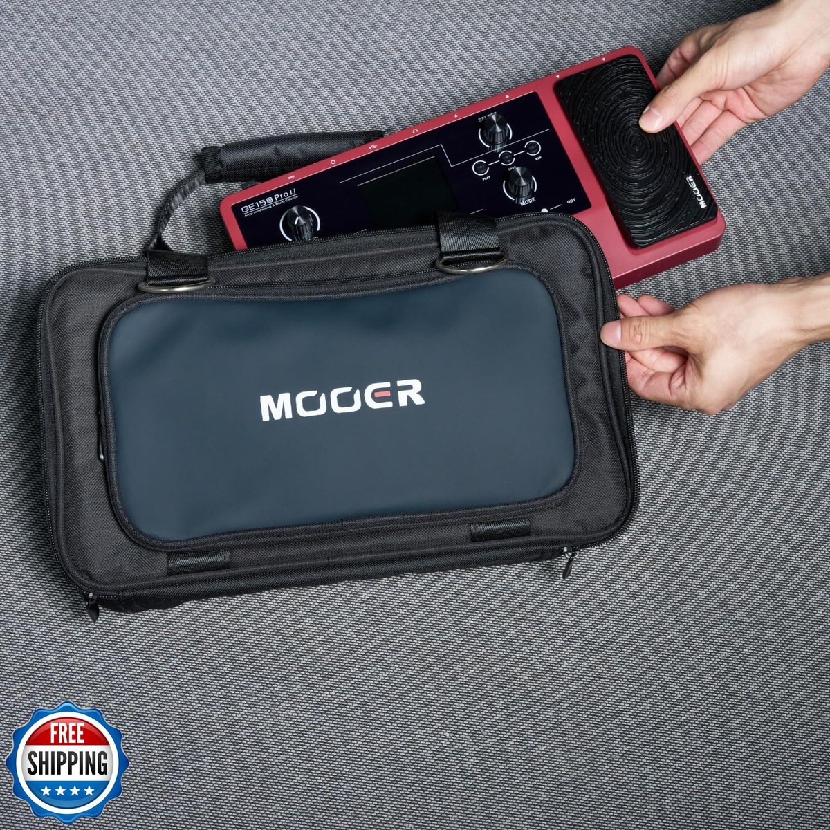MOOER SC-200 Soft Carry Bag Pedal Board Case for Guitar Multi Eff