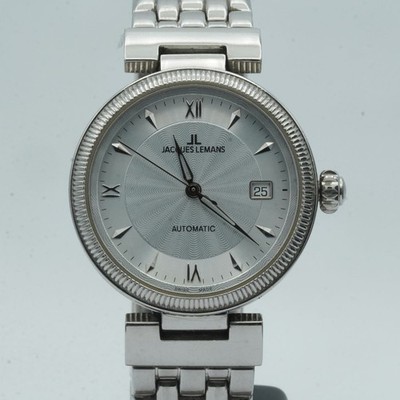 Jacques Lemans Diver Automatic Mens Vintage Watch 39 mm Stainless Steel
