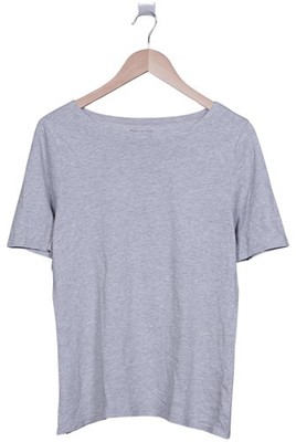 Marc O Polo T-Shirt Damen Shirt Kurzärmliges Oberteil Gr. L Grau #37j4dgu