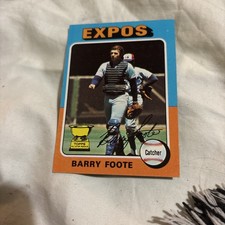 1975 Topps - Barry Foote #229 Rookie Mini Topps All Star Rookie Baseball Card. rookie card picture