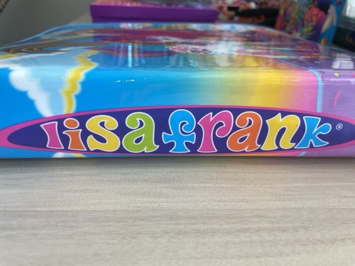 Lisa Frank Rainbow Chaser and Lollipop 3 Ring Zip Binder - Picture 8 of 8