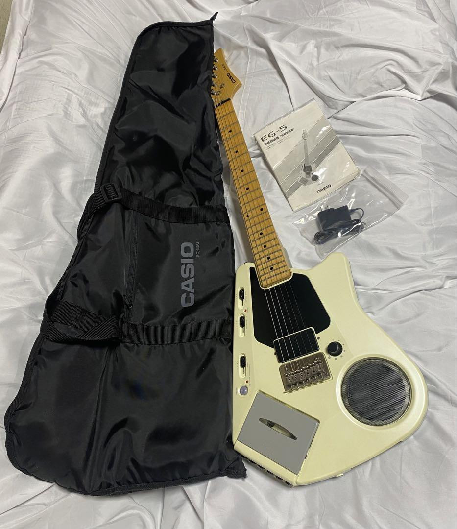 CASIO EG-5 エレキギター Electric Guitar Casio EG-5 Vintage White | eBay