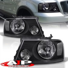 Black Clear Oe Style Replacement Head Lights Lamp For 2004-2008 Ford F150 Pickup Black Clear Oe Style Replacement Head Lights Lamp For 2004-2008 Ford F150 Pickup