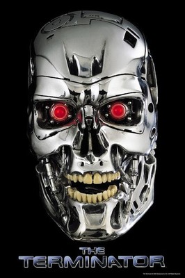 The Terminator Official Cyborg Skull Action Movie Art Print Poster 24x36