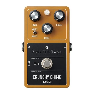 Free The Tone Cc-1B Crunchy Chime Booster Guitar Effects Pedal_