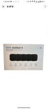Blink Outdoor 4 4th Gen Battery Powered 5 Camera System - Black B0B1N4LM4J 