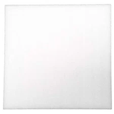Manufacturer Varies Foam Sheet, Open Cell, 12 in W, 12 in L, 1 1/2 in Thick,