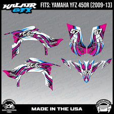 Graphics Kit for Yamaha ATV YFZ 450R (2009-20...