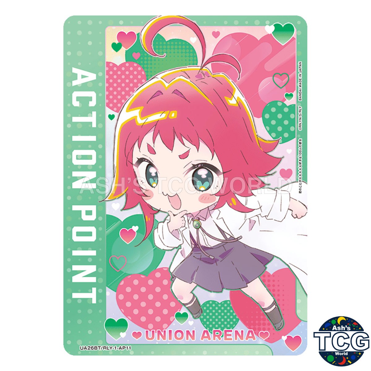 Action Point UA26BT_RLY-1-AP11 The 100 Girlfriends Kusuri Yakuzen Union Arena JP