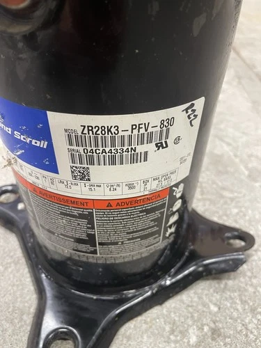 ZR28K3-PFV-830 Copeland Scroll R22 Lennox Compressor. See Pics For Models