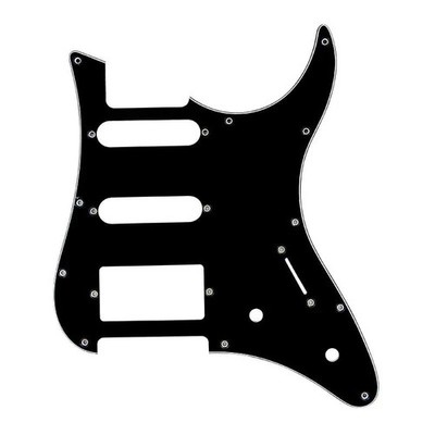 Yamaha Pacifica 012, EG112, 112J Pickguard - 3-Ply Black