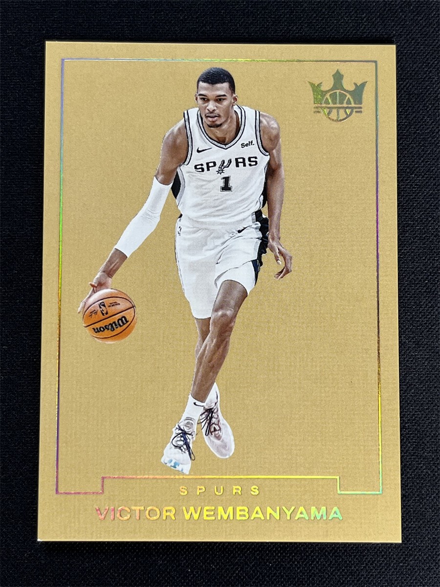 2024-25 Panini Court Kings Victor Wembanyama #8 Blank Slate Spurs Case Hit SSP