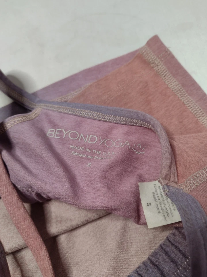 Beyond Yoga Crop Top Sports Bra Small Hombre Active Yoga Wireless Running K - Image 4 of 4