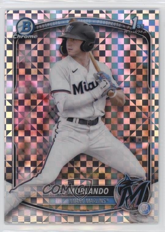 2025 Bowman Chrome Prospects X-Fractor PJ Morlando #BCP-91 06l3