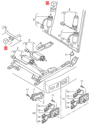 Genuine Bungs VW AUDI SEAT SKODA Beetle Cabrio Cabriolet Bettle Bora