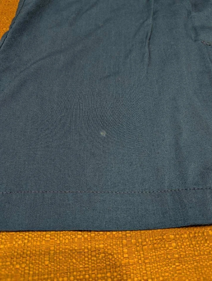 Camisa de boliche Hilton vintage para mujer azul rockabilly domingo noche talla 34 Foto 3 de 4