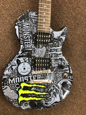 Epiphone Les Paul Special Ii Monster Energy Drink Custom Electric Guitar L@@k