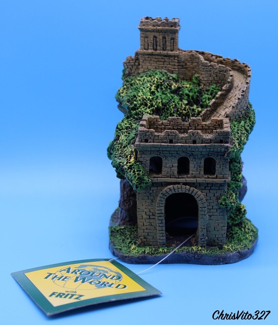 castle aquarium ornament