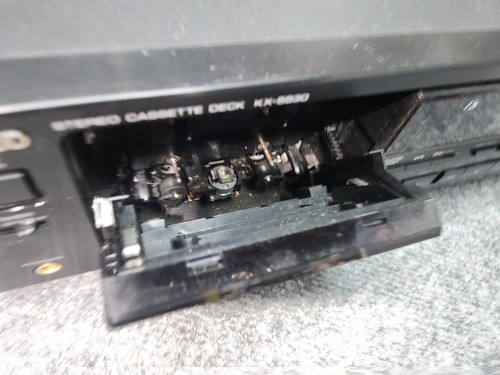 Kenwood KX-5530 Auto-Reversa Estéreo Cassette Deck EX Hecho en Japón - Imagen 4 de 14