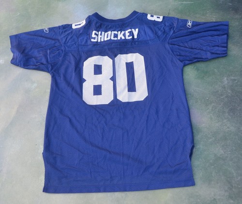 Reebok NFL New York Giants Jeremy Shockey #80 Jersey Size Youth XL (18-20). - Picture 4 of 5
