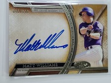 Matt Williams 2015 Topps Tier One Acclaimed Autographs 45/399 #AA-MWS Auto card