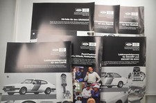 6x Ford RS Teile Prospekt: Fiesta, Escort inkl. RS 2000, Taunus, Granada, Capri