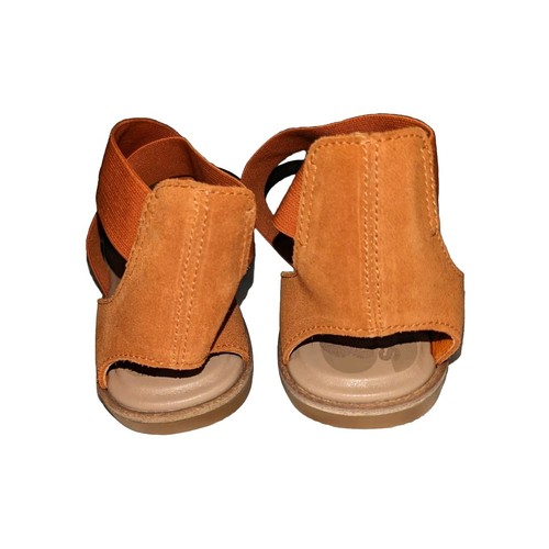 Sorel Ella Two White & Orange Color Block Sandals - Size 9 New Without Tags - Picture 8 of 12