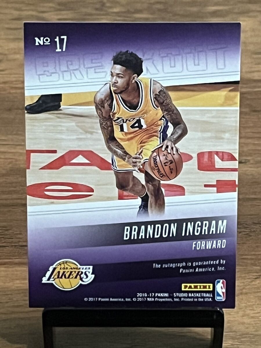 その他 Panini Studio Brandon Ingram 2016-17 Panini Studio Breakout Signatures 17 Brandon Ingram